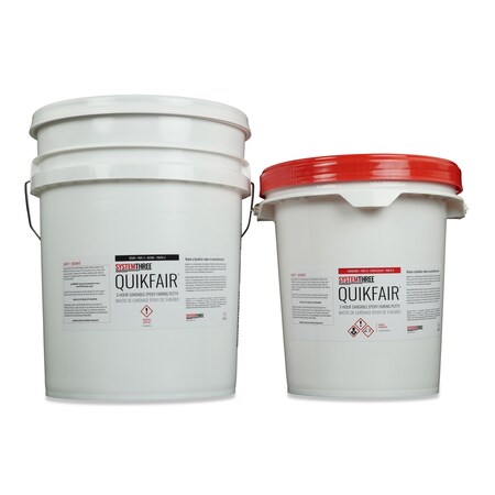 System Three Resins QuikFair Epoxy Fairing Putty, 7.5 Gallon Kit 1400K58